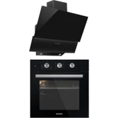 Kumtel 2'Li Ankastre Set (A6-SF2 (MT) + DA6 - 835) thumbnail 1