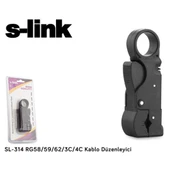 S-Link SL-314 3 Bıçaklı Koaksiyel Kablo Açıcısı Kablo Soyucu Kablo Soyacağı - 4