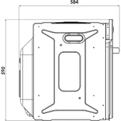 Kumtel Digital Antrasit (Gri) Ankastre Fırın 8 Prog. B66 - Sf2 (Ddt) thumbnail 4