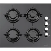 Kumtel 2'Li Siyah Camlı Ankastre Set (A6-SF2 (MT) + KO-40 TAHDF) thumbnail 3