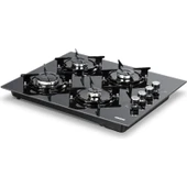 Kumtel Ko 40 Tshdf Siyah Setüstü Ankastre Cam Ocak Oval thumbnail 6