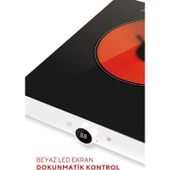 Kumtel Tekli Elektrikli Vitroseramik Ocak HCA-2001 thumbnail 4