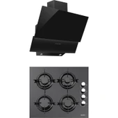 Kumtel 2'Li Camlı Ankastre Set (KO-40TAHDF + KO-735) thumbnail 1