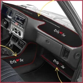 Tofaş Şahin Doğan Kartal Yüksek Torpido Halısı & Vites Konsol Yan Halı & Torpido Alt Sehpa Örtüsü thumbnail 1