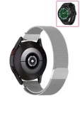 KRETON KRETON Samsung Galaxy Watch 6 Classic 43mm / 47mm Uyumlu Kordon Hasır Metal Örgü Mıknatıslı Milano Kayış thumbnail 1