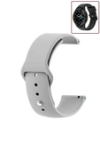 KRETON KRETON Samsung Galaxy Watch 4 Classic 42mm/46mm Uyumlu Kordon Yumuşak Dokulu Silikon Kayış thumbnail 6