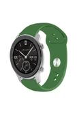 KRETON KRETON Amazfit GTR 42mm Uyumlu KOYU YEŞİL Kordon Yumuşak Dokulu Silikon Kayış thumbnail 1