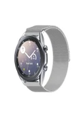 KRETON KRETON Samsung Galaxy Watch 3 41mm Uyumlu Kordon Hasır Metal Örgü Mıknatıslı Milano Kayış thumbnail 3