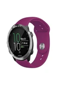 KRETON KRETON Garmin Forerunner 645 / 645 Music Ile Uyumlu Yumuşak Dokulu Silikon Kordon Kayış (20MM) thumbnail 4