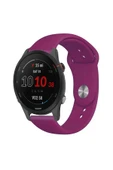 KRETON KRETON Garmin Forerunner 255 Ile Uyumlu Yumuşak Dokulu Silikon Kordon Kayış thumbnail 4