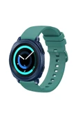 KRETON KRETON Samsung Gear Sport Uyumlu Kordon Yumuşak Dokulu Soft Renk Tokalı Silikon Kayış thumbnail 8