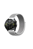 KRETON KRETON Huawei Watch Gt3 46mm Uyumlu Spor Kumaş Desenli Cırt Cırtlı Kordon Kayış thumbnail 4