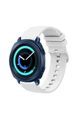 KRETON KRETON Samsung Gear Sport Uyumlu Kordon Yumuşak Dokulu Soft Renk Tokalı Silikon Kayış thumbnail 1
