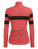 Santini Coral Bengal Kadın Termal Kışlık Bisiklet Forması 2W216175CORALBENG thumbnail 6