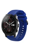 KRETON KRETON Amazfit Pace 2 Stratos Uyumlu Kordon Yumuşak Dokulu Soft Renk Tokalı Silikon Kayış thumbnail 5