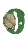 KRETON KRETON Garmin Vivomove Luxe , Style , Hr Ile Uyumlu Yumuşak Dokulu Silikon Kordon Kayış (20MM) thumbnail 1
