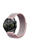 KRETON KRETON Huawei Watch Gt3 46mm Uyumlu Spor Kumaş Desenli Cırt Cırtlı Kordon Kayış thumbnail 3