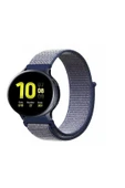 KRETON KRETON Samsung Galaxy Watch Active 2 40mm/44mm Uyumlu Spor Kumaş Desenli Cırt Cırtlı Kordon Kayış thumbnail 5