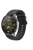 KRETON KRETON Huawei Watch Gt4 46mm Uyumlu Kordon Yumuşak Dokulu Soft Renk Tokalı Silikon Kayış thumbnail 1