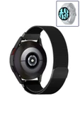 KRETON KRETON Samsung Galaxy Watch 6 40mm / 44mm Uyumlu Kordon Hasır Metal Örgü Mıknatıslı Milano Kayış thumbnail 4