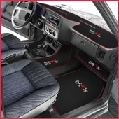 Tofaş Şahin Doğan Kartal Oto Paspas & Yüksek Torpido Halısı & Sehpa Örtüsü & Vites Konsol Koruması thumbnail 2