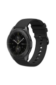 KRETON KRETON Samsung Galaxy Watch 42mm ile  Uyumlu Kordon Yumuşak Dokulu Soft Renk Tokalı Silikon Kayış thumbnail 6