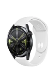 KRETON KRETON Huawei Watch Gt3 46mm Uyumlu KOYU YEŞİL Kordon Yumuşak Dokulu Silikon Kayış thumbnail 3