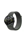 KRETON KRETON Huawei Watch Gt3 46mm Uyumlu Spor Kumaş Desenli Cırt Cırtlı Kordon Kayış thumbnail 7