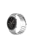 KRETON KRETON Amazfit GTR 42mm Uyumlu SİYAH Kordon Baklava Model Paslanmaz Çelik Kayış thumbnail 7