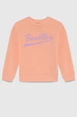 United Colors of Benetton Kız Çocuk  BNT-G23345 Benetton Sweatshirt Somon thumbnail 1