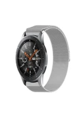 KRETON KRETON Samsung Galaxy Watch 46mm Uyumlu Kordon Hasır Metal Örgü Tarz Mıknatıslı Milano Kayış thumbnail 3