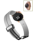 KRETON KRETON Samsung Galaxy Watch 3 41mm Uyumlu Kordon Magnetic Klipsli Premium Kayış thumbnail 9