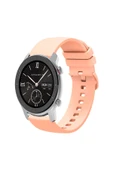 KRETON KRETON Amazfit GTR 42mm ile Uyumlu Kordon Yumuşak Dokulu Soft Renk Tokalı Silikon Kayış thumbnail 5
