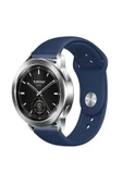 KRETON KRETON Xiaomi Watch S1 , S1 Active, S1 Pro Ile Uyumlu Yumuşak Dokulu Silikon Kordon Kayış thumbnail 5