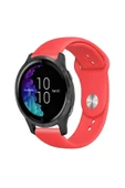 KRETON KRETON Garmin Vivo Active 3 Ile Uyumlu Yumuşak Dokulu Silikon Kordon Kayış (20MM) thumbnail 1