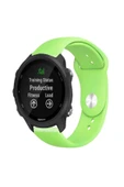 KRETON KRETON Garmin Forerunner 245 / 245 Music Ile Uyumlu Yumuşak Dokulu Silikon Kordon Kayış (20MM) thumbnail 12
