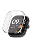 KRETON KRETON Redmi Watch 4 Uyumlu Kasa ve Ekran Koruyucu 360 Tam Koruma Silikon Kılıf thumbnail 3