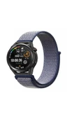 KRETON KRETON Huawei Watch Gt Runner Uyumlu Spor Kumaş Desenli Cırt Cırtlı Kordon Kayış thumbnail 5