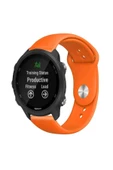 KRETON KRETON Garmin Forerunner 245 / 245 Music Ile Uyumlu Yumuşak Dokulu Silikon Kordon Kayış (20MM) thumbnail 5
