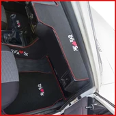 Tofaş Şahin Doğan Kartal Oto Paspas & Alçak Torpido Halısı & Sehpa Örtüsü & Vites Konsol Koruması thumbnail 2