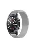 KRETON KRETON Samsung Galaxy Watch 3 45mm Uyumlu Kordon Hasır Metal Örgü Tarz Mıknatıslı Milano Kayış thumbnail 3