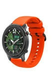 KRETON KRETON Amazfit GTR 47mm Uyumlu Kordon Yumuşak Dokulu Soft Renk Tokalı Silikon Kayış thumbnail 1