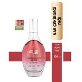 Softto Plus Nar Cilde Parlaklık ve Canlılık Kazandıran Saç Yüz ve Vücut Yağı 120 ml thumbnail 1