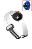 KRETON KRETON Samsung Gear Sport Uyumlu Kordon Magnetic Klipsli Premium Kayış thumbnail 5