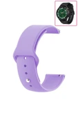 KRETON KRETON Samsung Galaxy Watch 6 Classic 43mm / 47mm Uyumlu Kordon Yumuşak Dokulu Silikon Kayış thumbnail 10