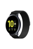 KRETON KRETON Samsung Galaxy Watch Active 2 40mm/44mm Uyumlu Kordon Hasır Metal Örgü Mıknatıslı Milano Kayış thumbnail 3