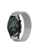 KRETON KRETON Huawei Watch Gt2 46mm Uyumlu Kordon Hasır Metal Örgü Tarz Mıknatıslı Milano Kayış thumbnail 3