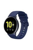 KRETON KRETON Samsung Galaxy Watch Active 2 40mm/44mm  Uyumlu Kordon Yumuşak Dokulu Soft Renk Tokalı Silikon Kayış thumbnail 10
