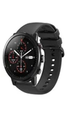 KRETON KRETON Amazfit Pace 2 Stratos Uyumlu Kordon Yumuşak Dokulu Soft Renk Tokalı Silikon Kayış thumbnail 7