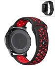 KRETON KRETON Amazfit BİP-BİPU-BİPS-BİP LİTE-BİPUPRO-BİP3 Uyumlu Kordon Yumuşak Dokulu Delikli Silikon Kayış thumbnail 7